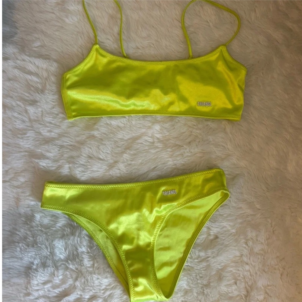 Triangl MICA yellow metallic bikini